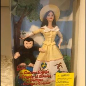 Brand new - sealed in box. CURIOUS GEORGE collector Barbie. ✨🙈